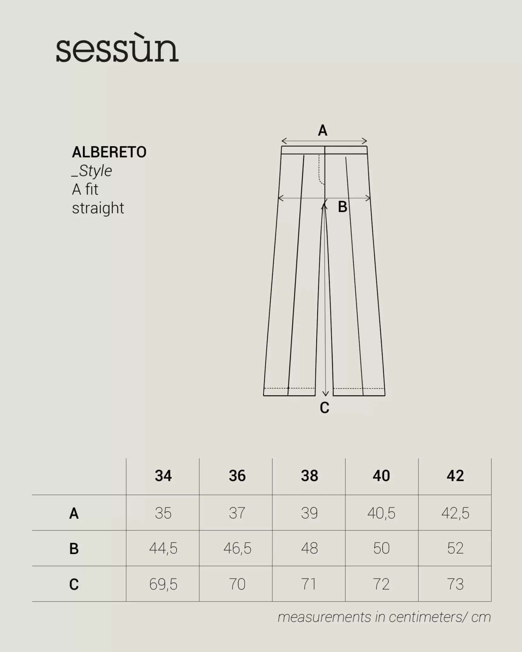 Albereto Taille haute
