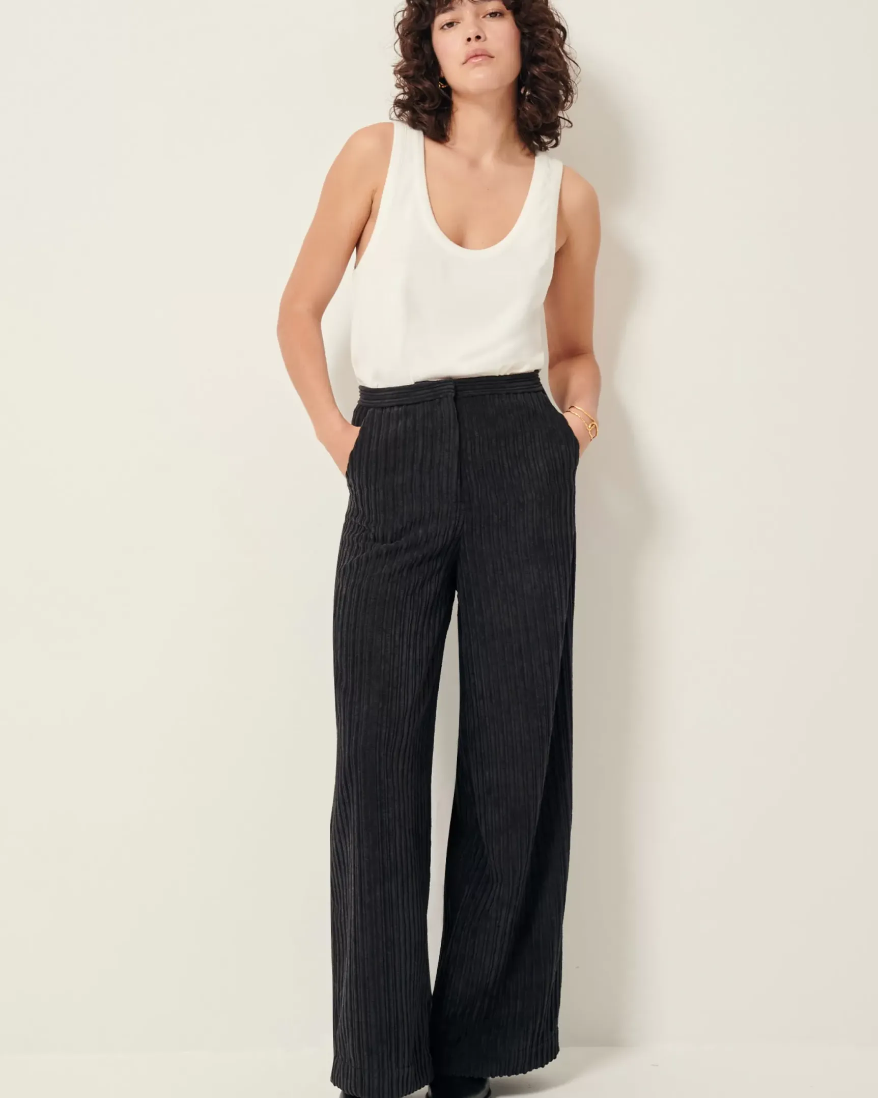 Cap east Pantalons velours