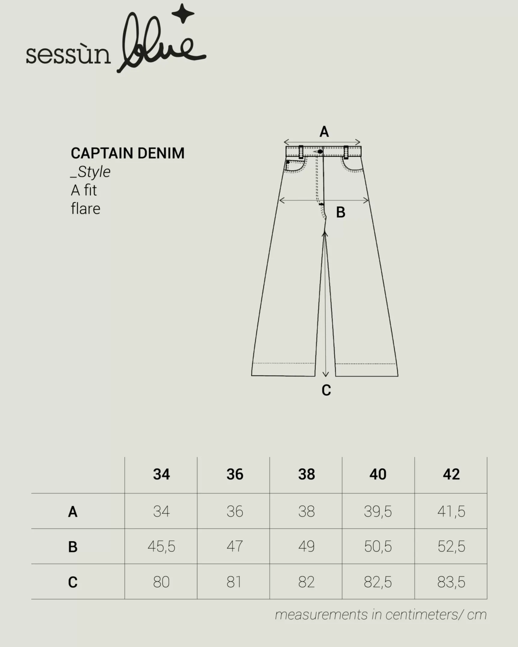 Clearance Captain denim Denim