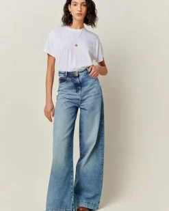 New Captain denim Taille haute