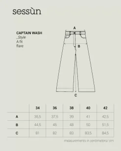 Online Captain wash Pantalons