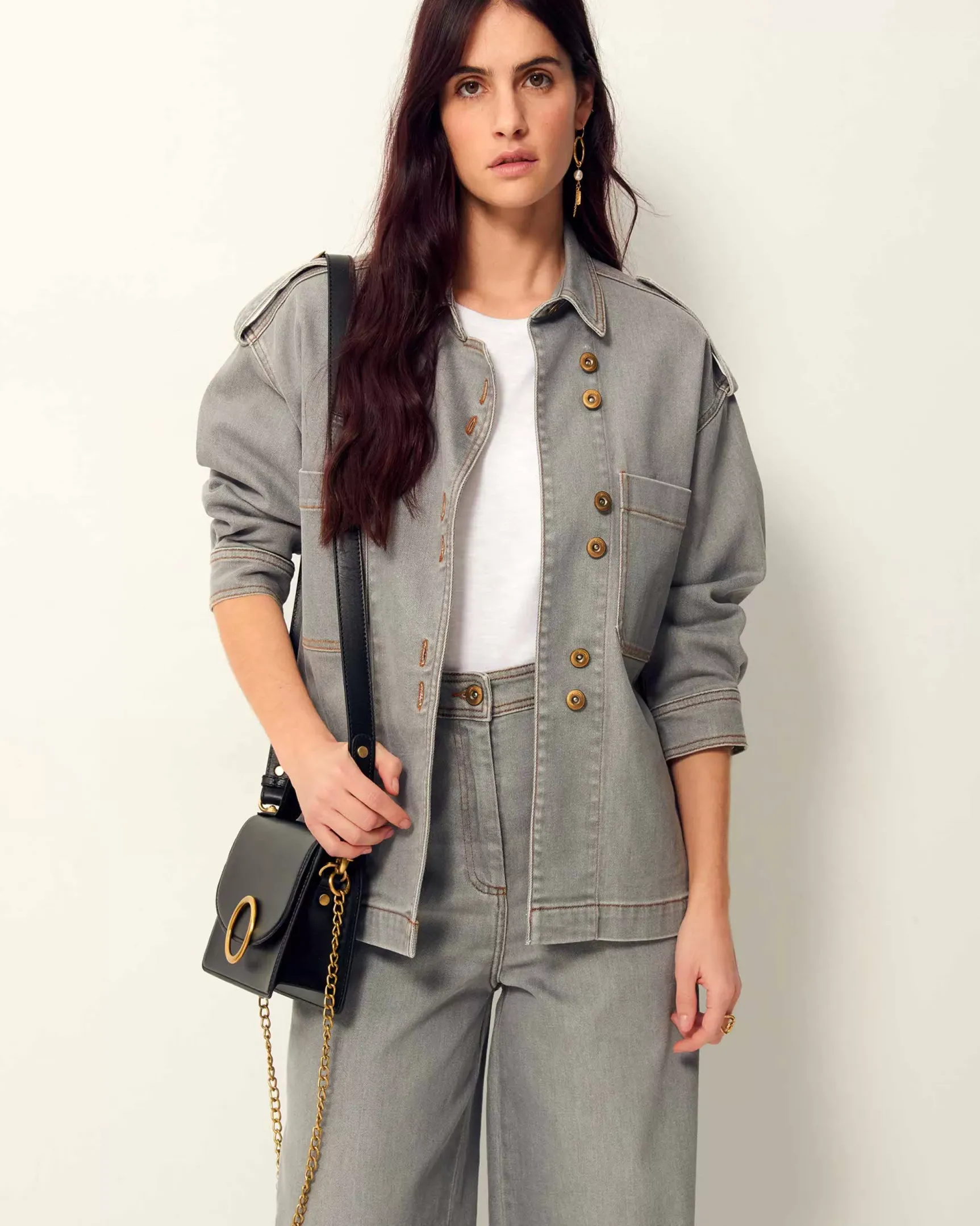 Outlet James shirt Vestes en jean