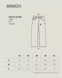 New Velvet cruise Pantalons velours